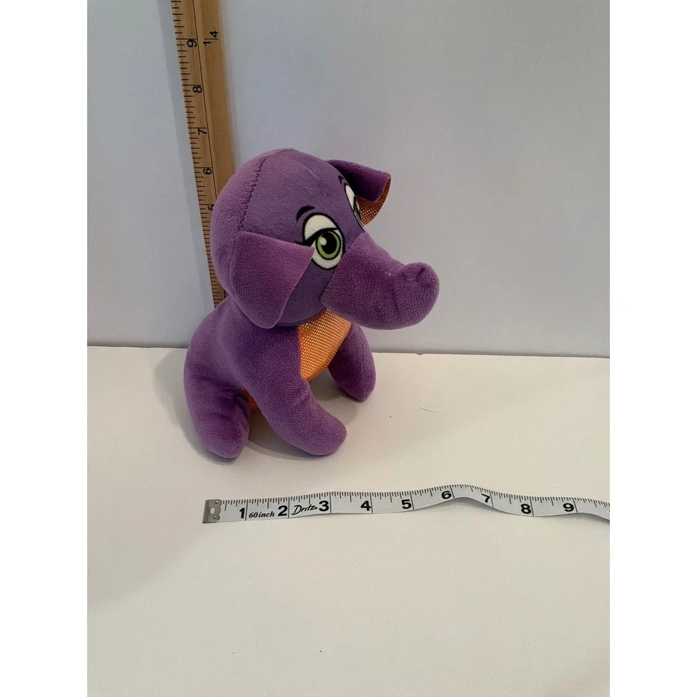 Purple Elephant Plush Toy Stuffed Animal Cute Small‎ Kids Toy